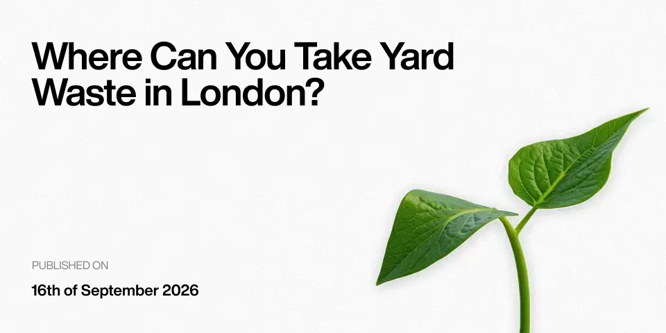 Where Can You Take Yard Waste in London?